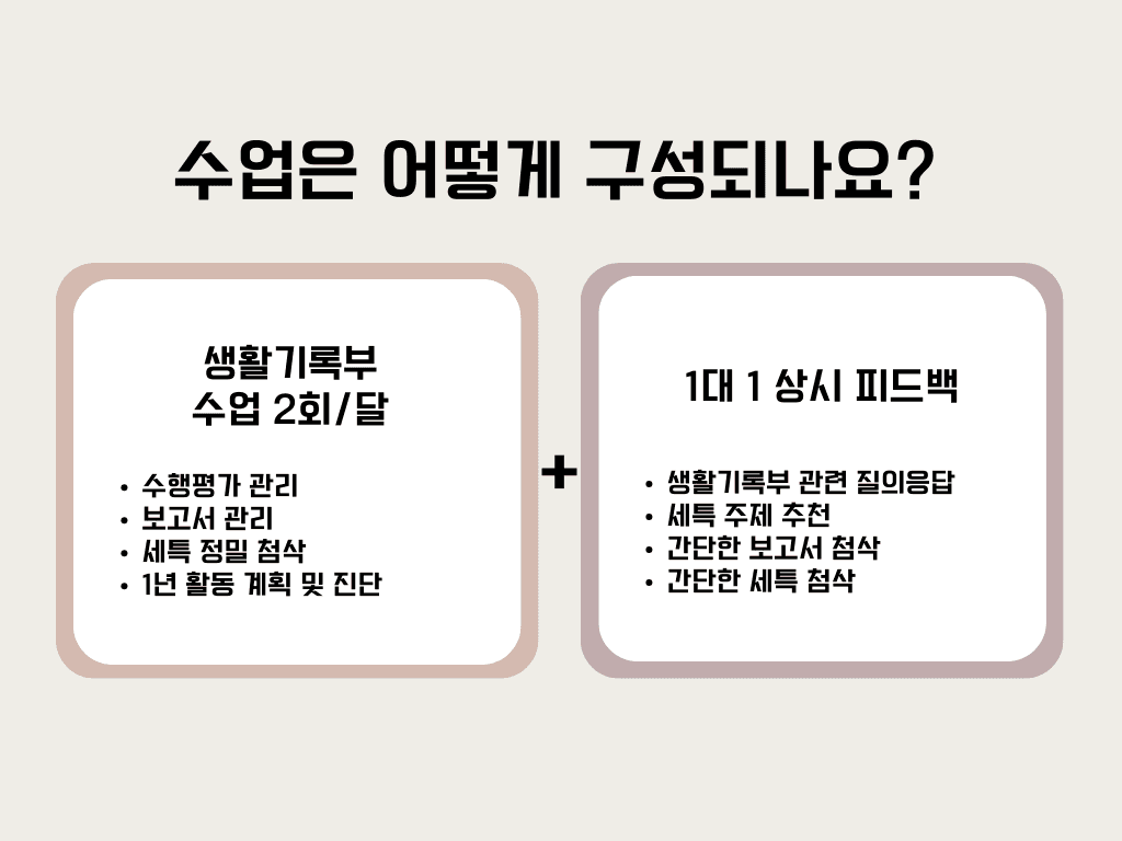 수업구성