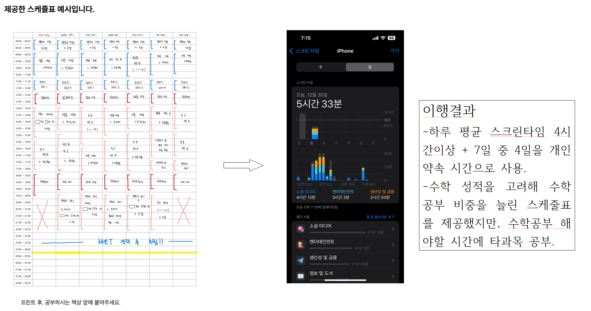 피드백 예시